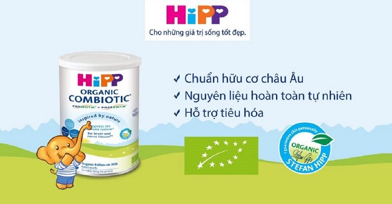 Sữa bột hữu cơ HiPP