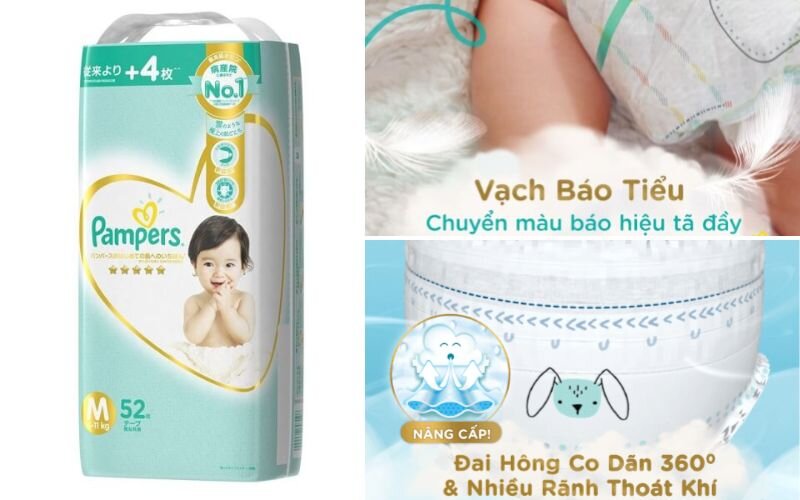 Pampers - thương hiệu bỉm tã Nhật cho bé sơ sinh tốt nhất 