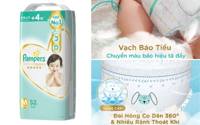 Pampers - thương hiệu bỉm tã Nhật cho bé sơ sinh tốt nhất