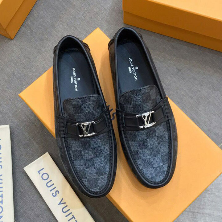Giày lười Louis Vuitton nam chính hãng MS151100 công sở siêu cấp 11
