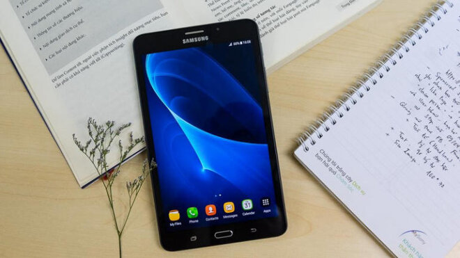 Samsung Galaxy Tab A6 - Thiết kế đẹp mắt