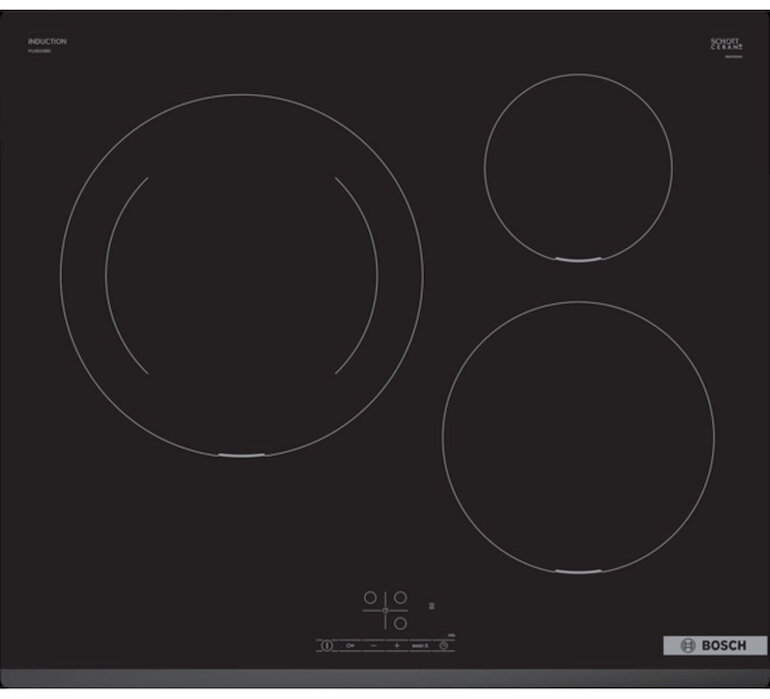 Hình ảnh sản phẩm bếp từ Bosch âm 3 vùng nấu cao cấp