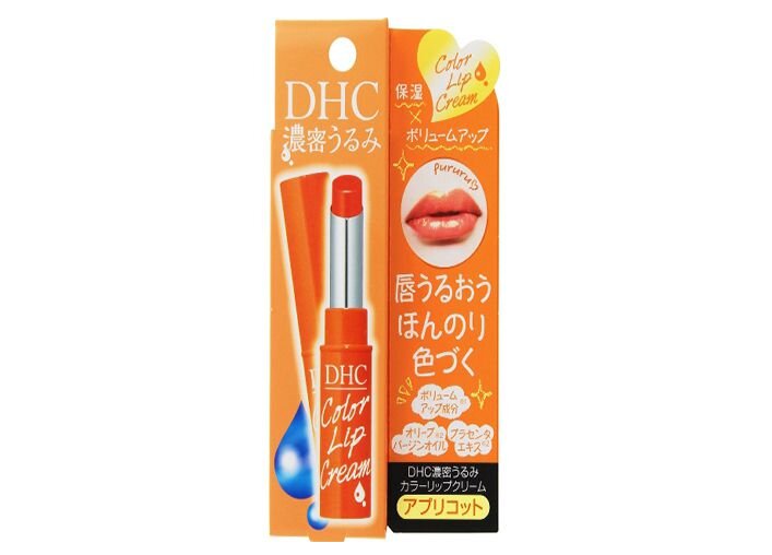Son dưỡng DHC Color Lip Cream Apricot màu cam đỏ
