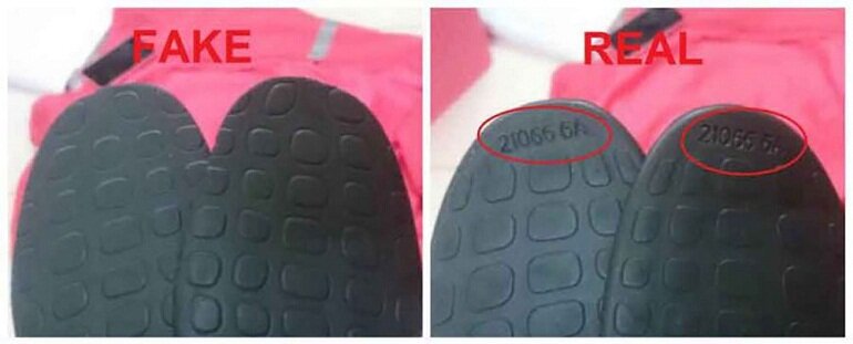 Cách phân biệt giày adidas thật giả qua đế giày