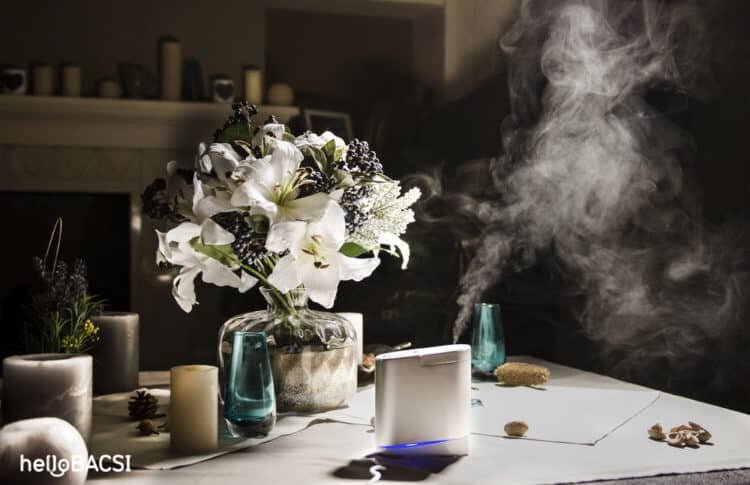 Máy phun sương tạo ẩm Philiger có thiết kế nhỏ gọn
