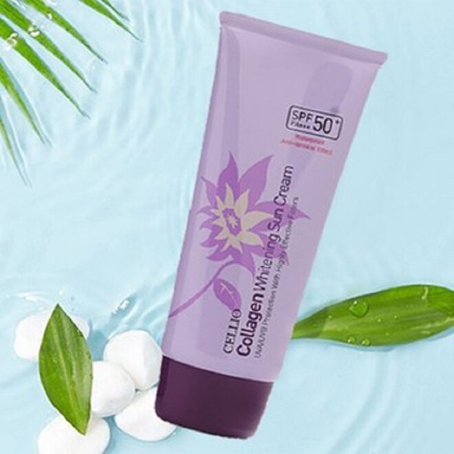 Kem chống nắng trắng da Collagen Whitening sun cream SPF50 PA++ 