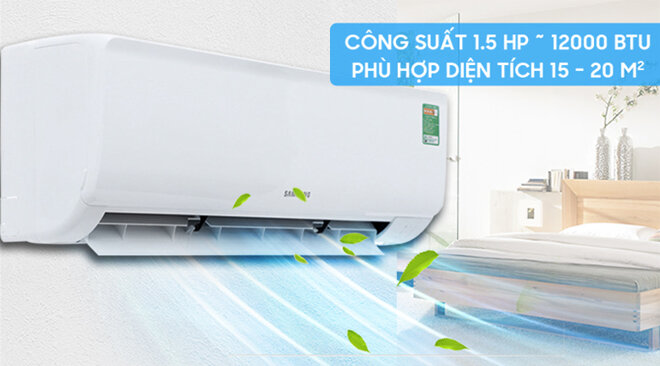 Điều hòa Samsung inverter 12000 btu ar13mvfhgwknsv