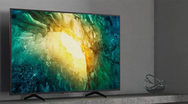 Smart Tivi Sony 4K 49 inch KD-49X7000G có thiết kế thân thiện và tinh gọn so với các mẫu tivi 49 inch khác