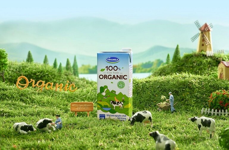 Sữa Vinamilk 100% Organic sử dụng cho nhiều đối tượng khác nhau