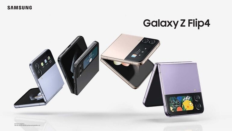 điện thoại màn hình gập giá rẻ Samsung Galaxy Z Flip4 5G