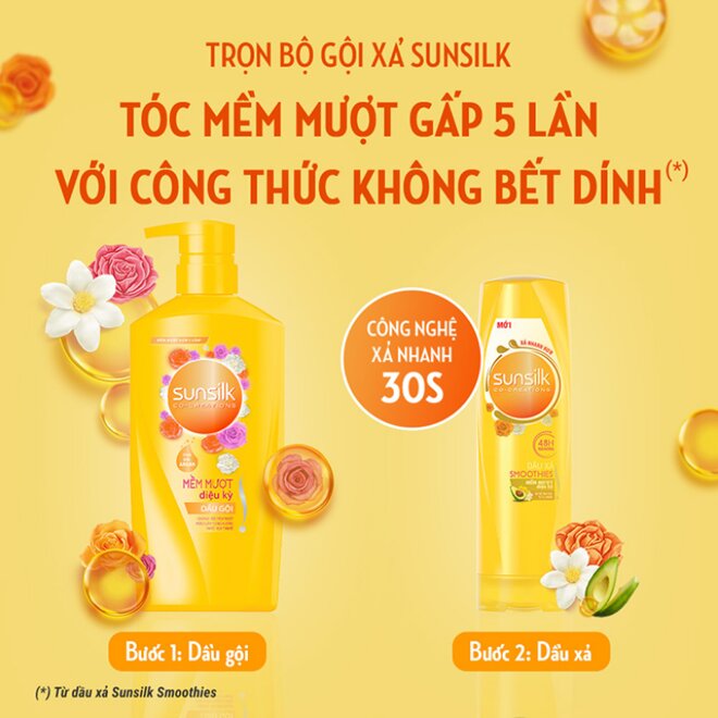 Ưu điểm và khuyết điểm của dòng dầu xả tóc Sunsilk 