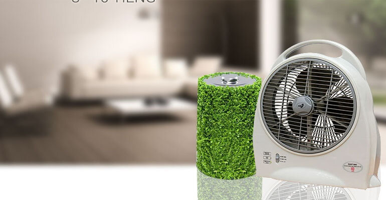 Giá quạt Asia QS1001 khá rẻ so với những gì mà dòng quạt tích điện mang lại cho người dùng Quạt tích điện Asia QS1001