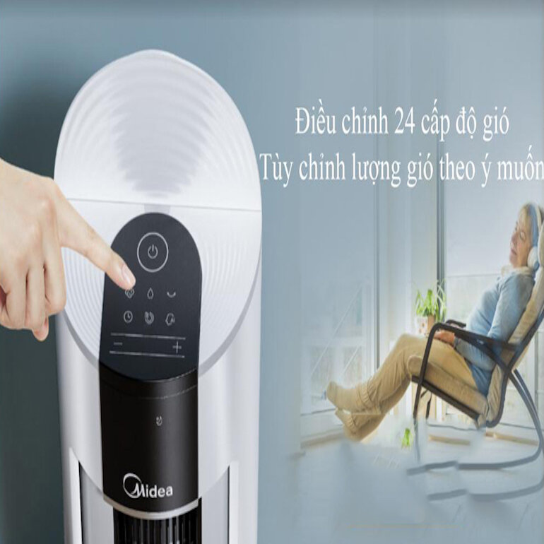 Khả năng làm mát của quạt tháp Midea AC120-18AR