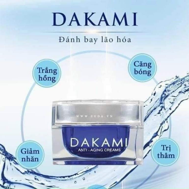 Giá kem dưỡng da Dakami Hàn Quốc là bao nhiêu?