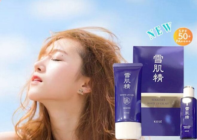 Kem Chống nắng KOSE Sekkisei White UV Milk & Gel