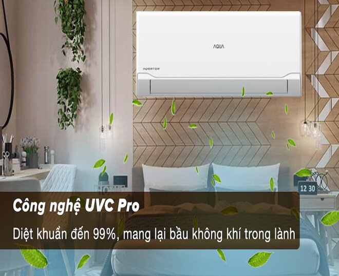 Máy lạnh được trang bị công nghệ UVC Pro