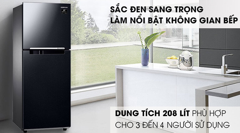 Tủ lạnh Samsung 208 lít nhận được đánh giá cao từ khách hàng