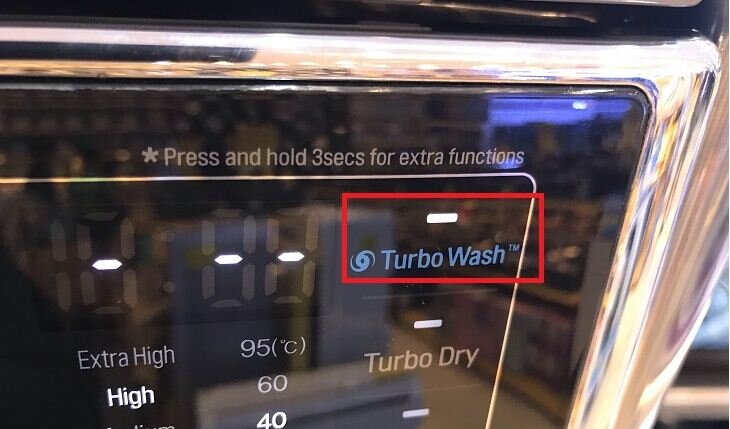 Cách dùng chức năng tubor wash trên máy giặt LG F2721HTTV