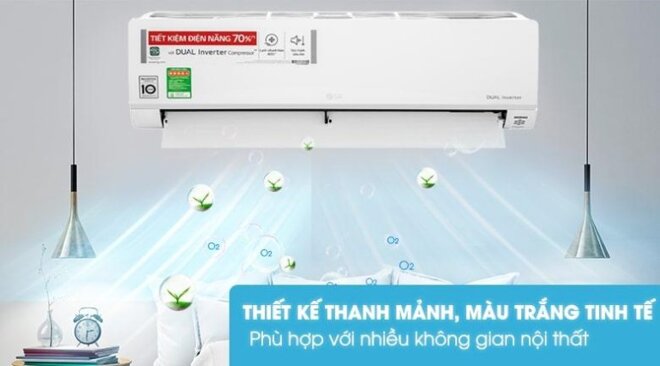 điều hòa lg 1 chiều