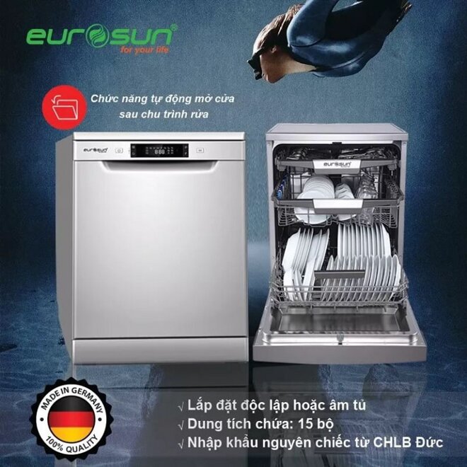 máy rửa bát eurosun của nước nào