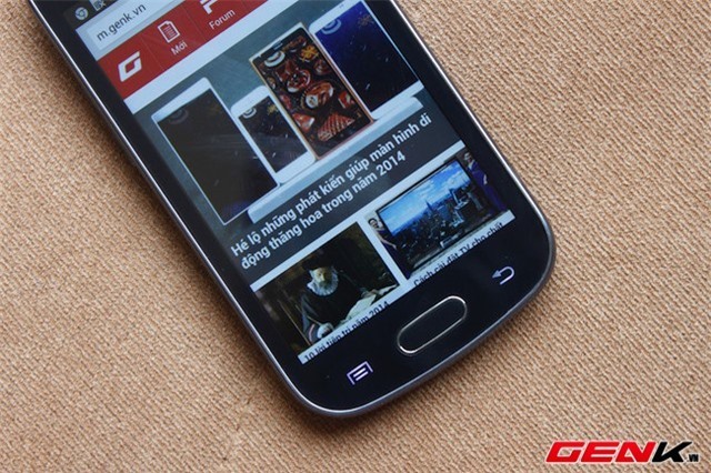 Cận cảnh Trend Plus, smartphone Galaxy giá rẻ vừa ra mắt