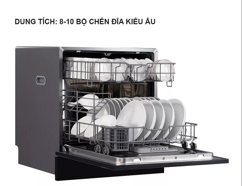 Máy rửa sấy bát Sakura 10 bộ SCE-W850