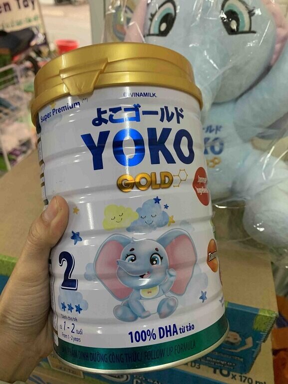 Giá sữa Yoko Gold 2 bao nhiêu tiền?