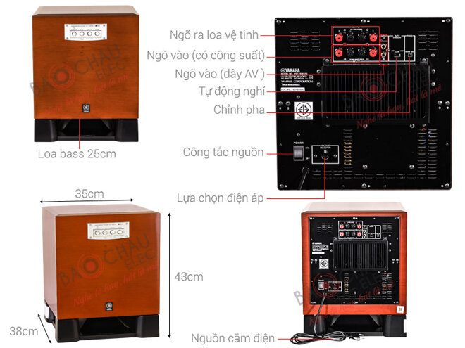 Loa Sub Yamaha YST SW515 