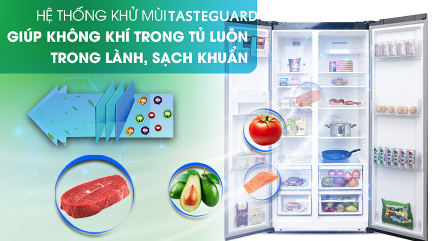 Công nghệ khử mùi TasteGuard