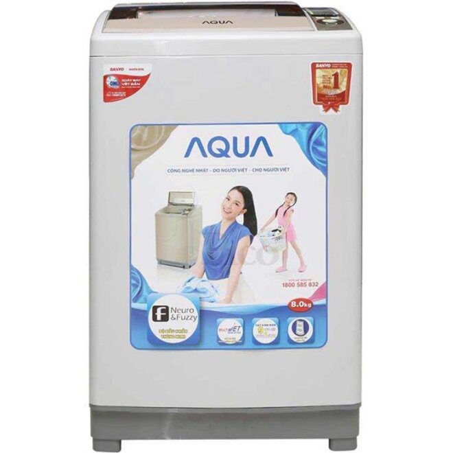 Đánh giá máy giặt Aqua S80KT : NHANH - SẠCH - RẺ