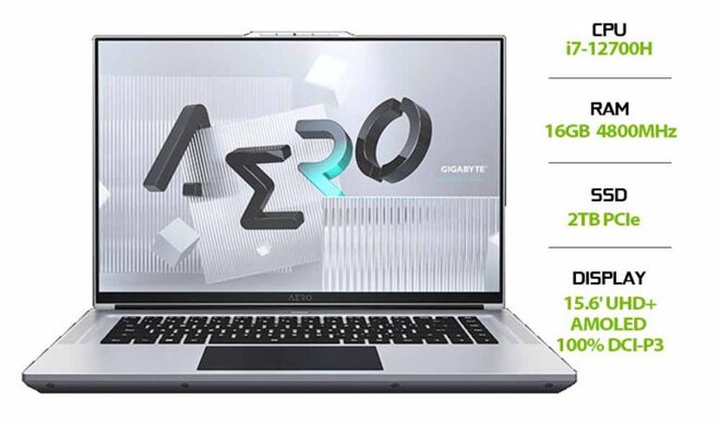 Laptop Gigabyte AERO 16 XE5-73VN938AH