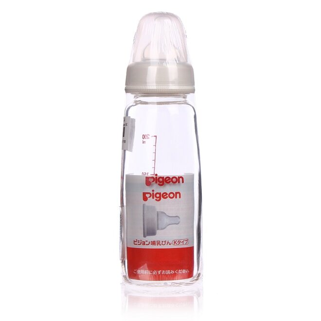 Bình sữa Pigeon cổ hẹp thủy tinh 200ml