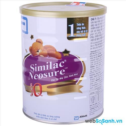 Sữa bột Similac Neosure IQ số 1