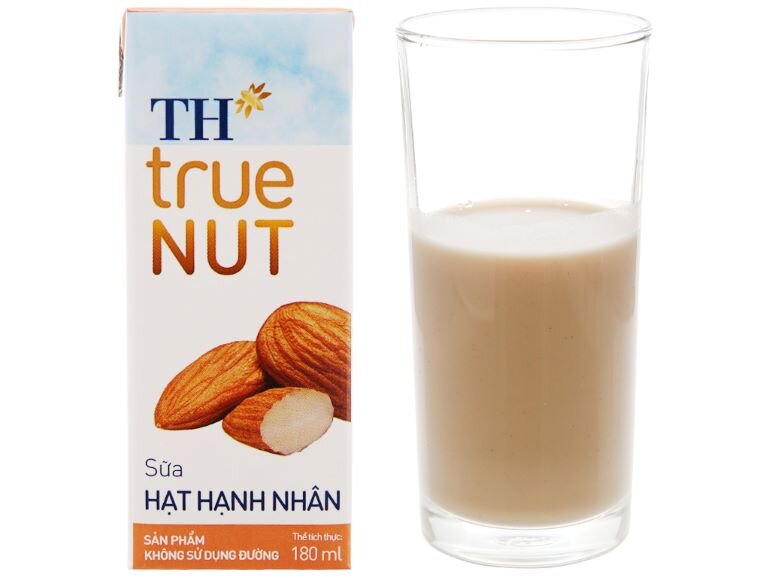 bầu uống sữa hạt th true milk