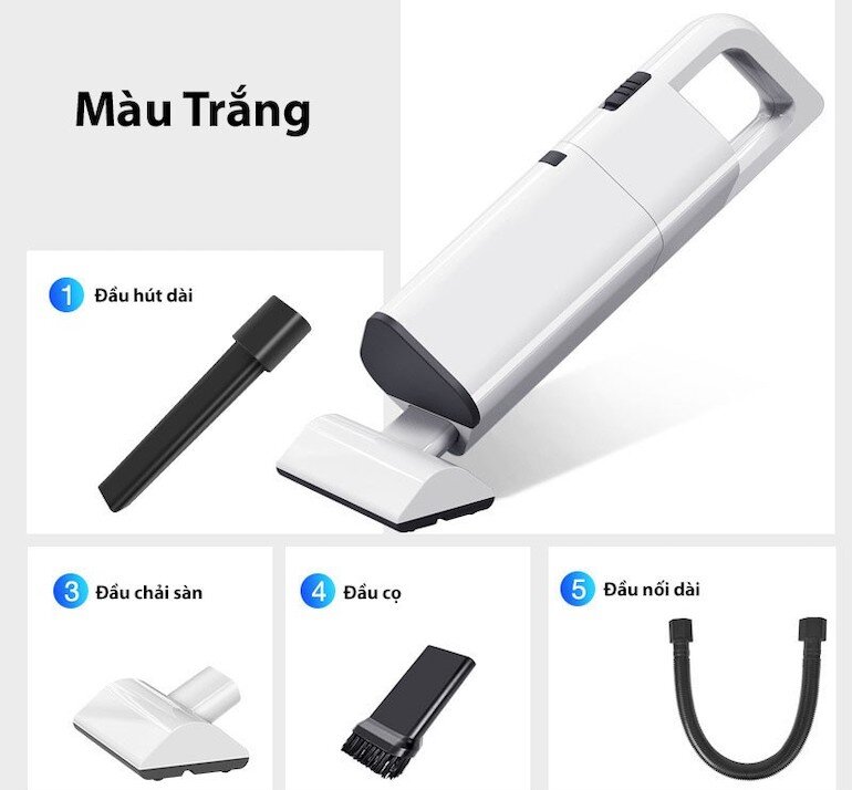 Máy hút bụi cầm tay không dây Aikesi 8001C