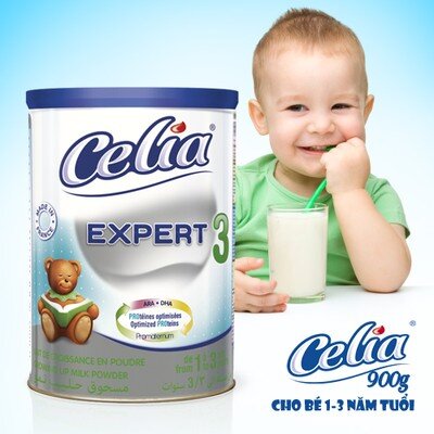 Sữa bột Celia Expert 3 giúp bé phát triển toàn diện