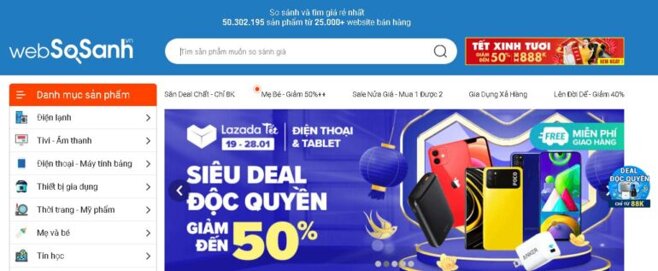 Bí kíp mua sắm thông minh tiết kiệm cho gia đình cùng Websosanh.vn