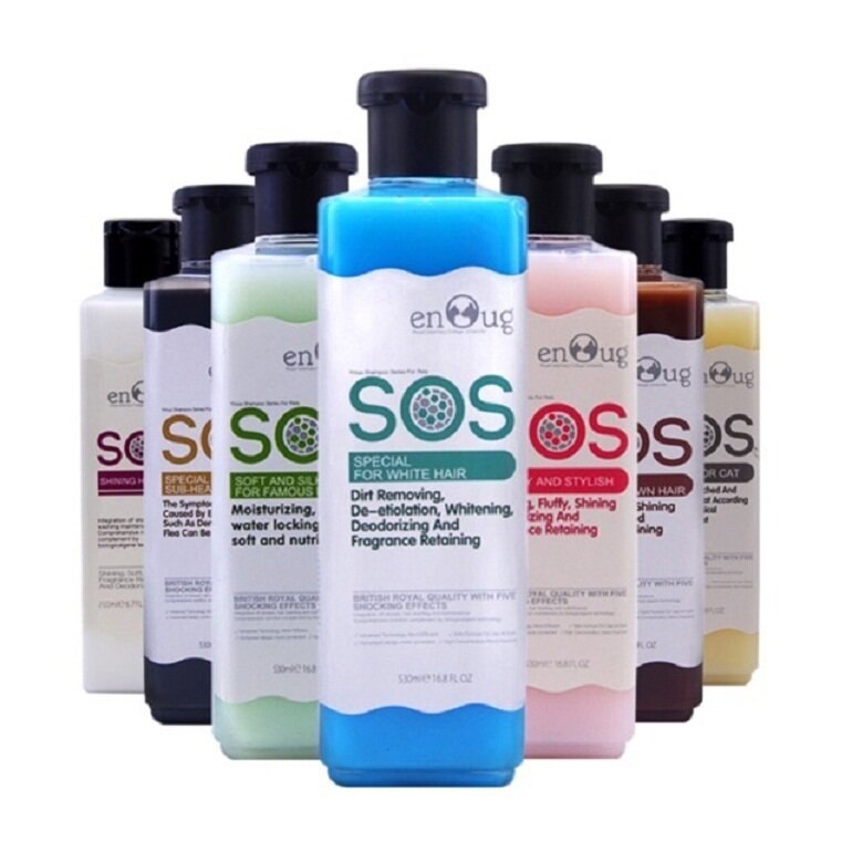 SOS dog shampoo comes in many types with different uses
