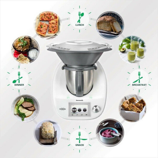 Robot nấu ăn  Thermomix biết nấu những món gì