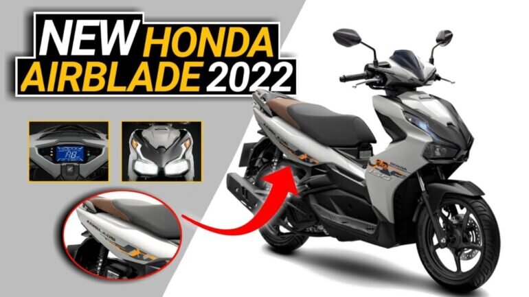 Giá bán các dòng Honda Air Blade năm 2022