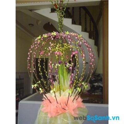 Cách cắm nụ tầm xuân đẹp cho ngày Tết | websosanh.vn