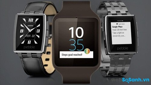 Pebble và Android Wear