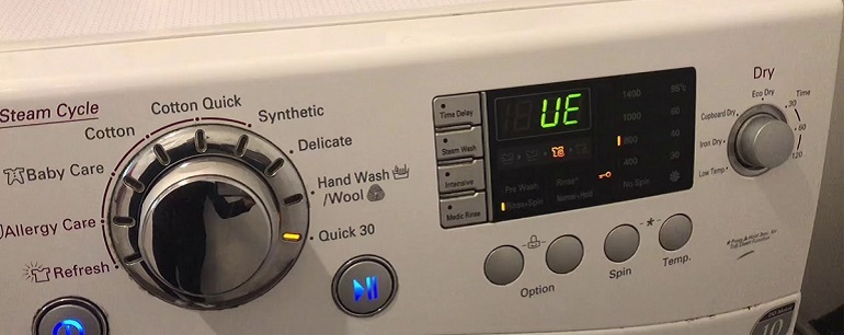 lỗi máy giặt lg