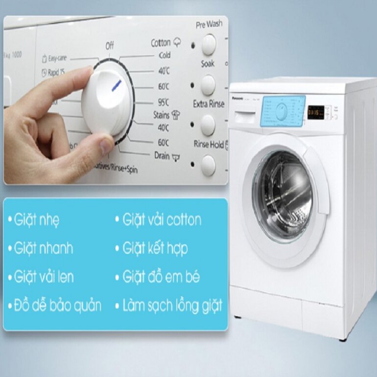 Máy giặt panasonic 8kg bao nhiêu tiền model NA-108VK5WVT