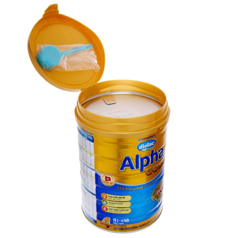 Sữa phát triển trí não Dielac Alpha Gold 4