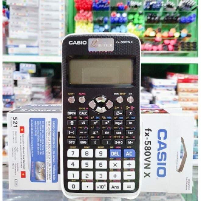 Máy tính casio mới nhất Fx 580VN