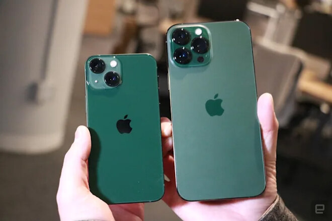 điện thoại iphone 13 màu xanh lá green