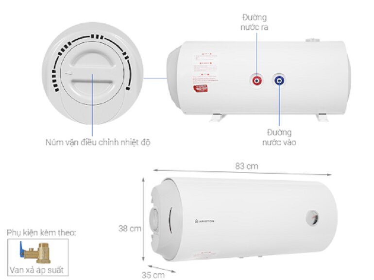 4 ưu điểm vượt trội của bình nóng lạnh Ariston Pro 40L