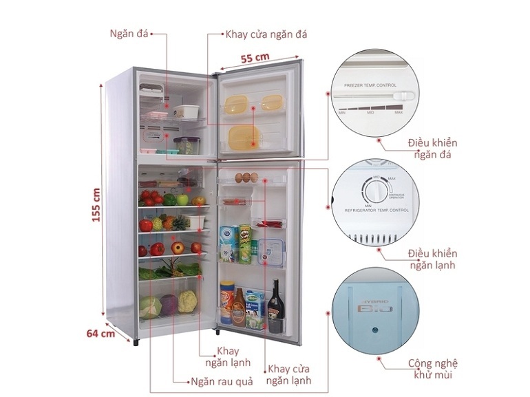 tủ lạnh toshiba tốt nhất