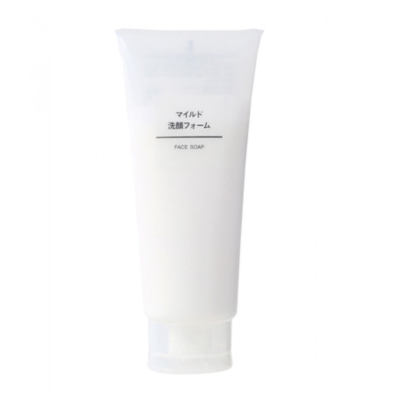 Sữa rửa mặt giúp trắng da Muji Face Soap